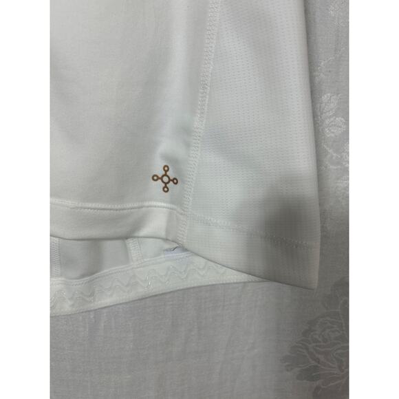 Tommie Copper Womens Short Sleeve Full Back Shirt White 2XL NEW Compression - Picture 3 of 9